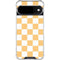 Yellow and White Checkerboard Google Pixel 10 Clear Case